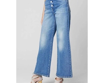 Blank NYC The Chrystie Jeans 28 Blank NYC Jeans 28 High Rise Crop Wide Leg Jeans