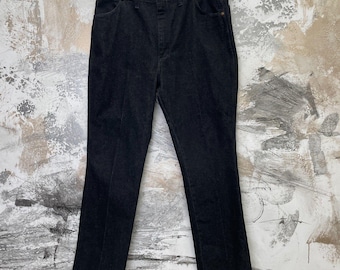 Vintage Mens Wrangler Jeans Black 38x34 Jeans Vintage Jeans Black Mens USA Jeans