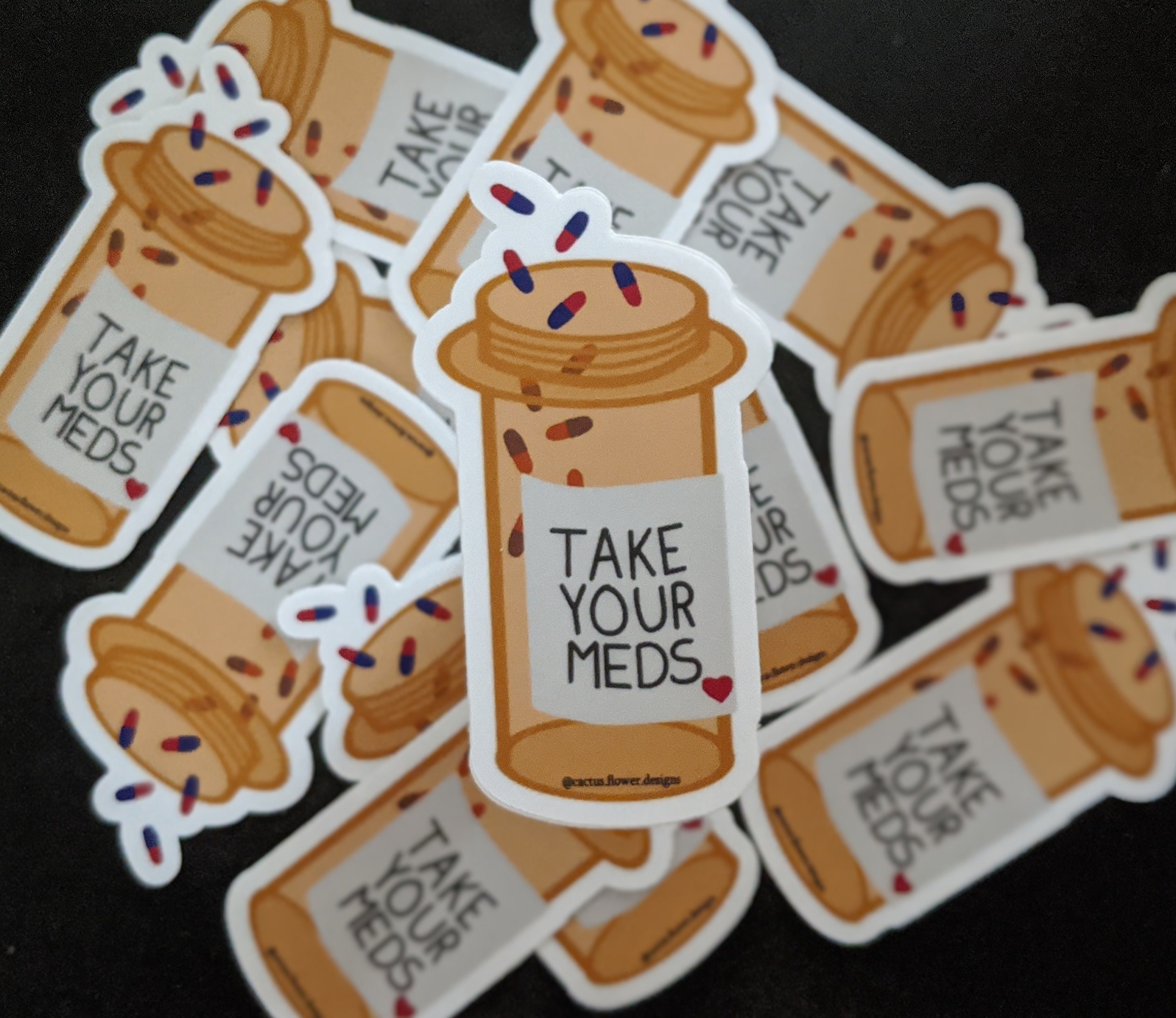 Take Your Meds - Self Care Magnet