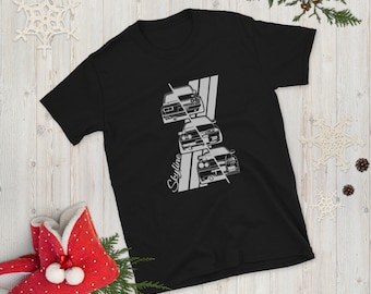 JDM Legend zwart uniseks T-shirt met korte mouwen