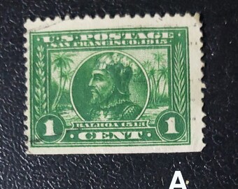 1913 US Stamp: 1c Panama Pacific, Scott 397, MNH, Perf 12 - Etsy