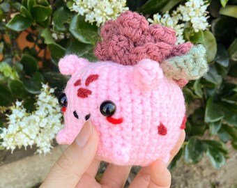 rose bulbasaur plush