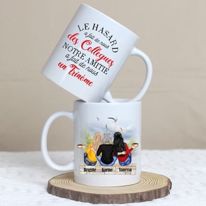 Ceramic MUG, special colleagues, personalized image 1