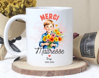 Ceramic MUG, special end-of-year gifts, Thank you my mistress (or other), personalized