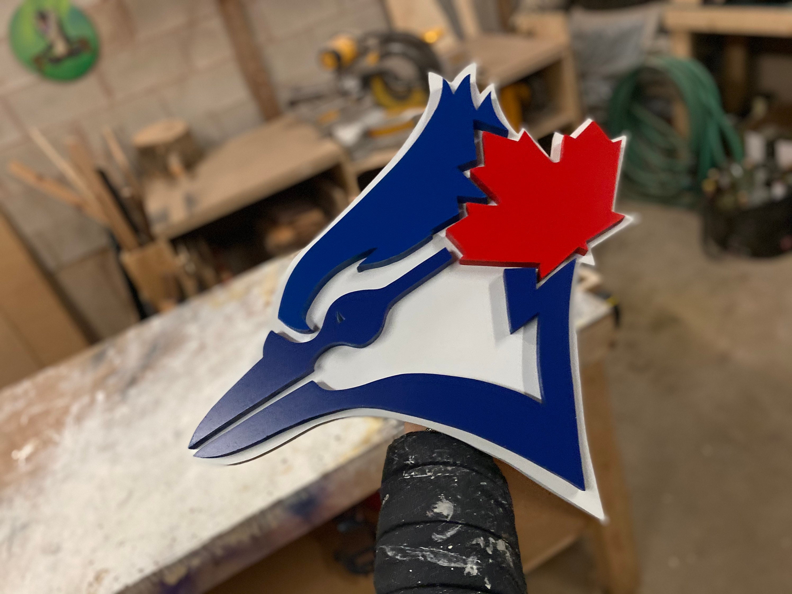 Toronto Blue Jays Wall Logo / Wall Art Etsy Canada