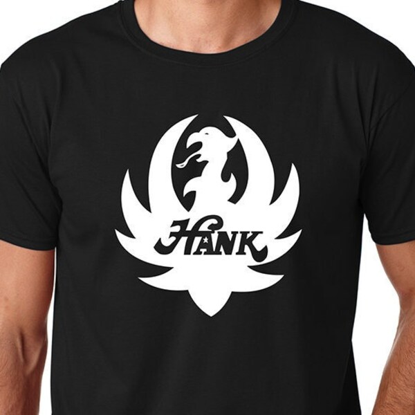 T-shirt Homme Hank Williams Jr - Taille L - Noir - Occasion En Excellent état - Marque Gildan