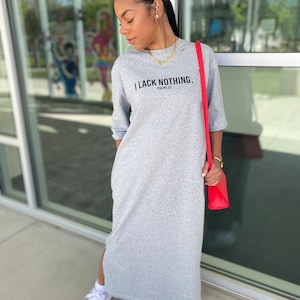 Psalms 23 T-Shirt Dress | Maxi Dress | T-Shirt Dress | Tshirt Dress | Casual Dress | Faith Apparel | Modest Dress | Israelite Dress