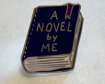 Writers Enamel Pin | Author badge | Write a novel and show the world!