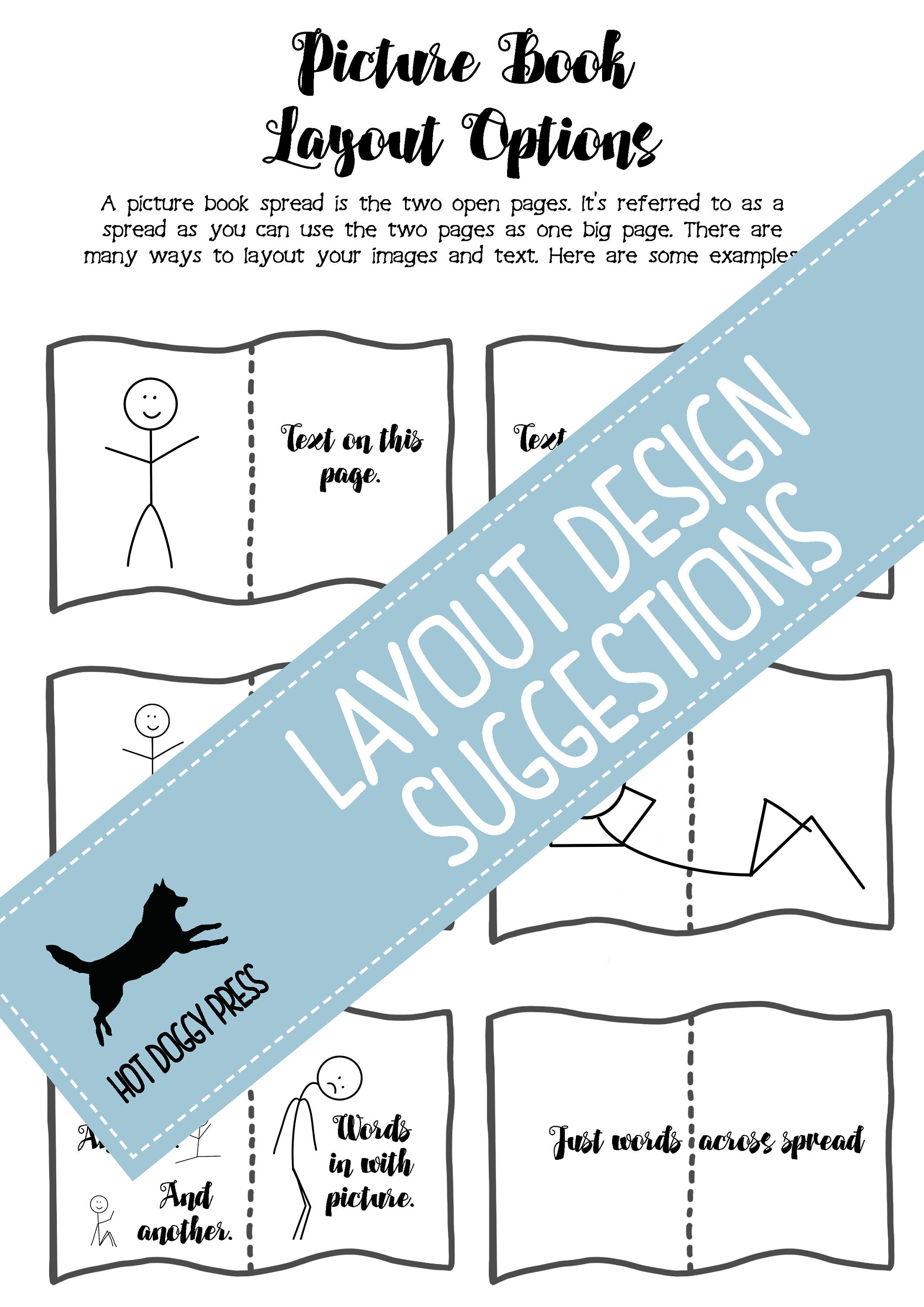 Picture Book Template for Writers Create Your Own Etsy Canada