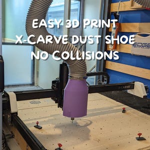 X-Carve DeWalt 611 Dust Shoe Vacuum Attachment (3D Printable File Download)
