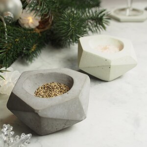 Geometric Salt cellar, set of 2