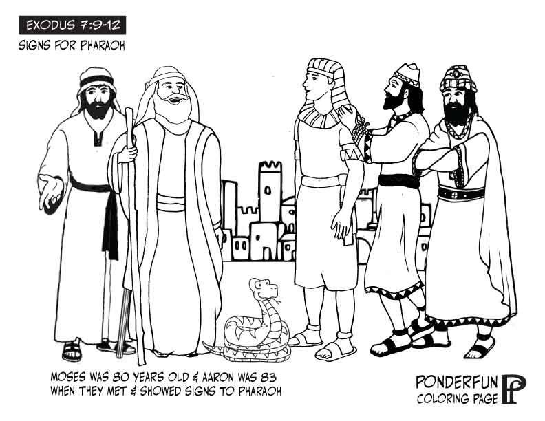 Moses And Pharaoh Coloring Pages Moses And Pharaoh Coloring Pages