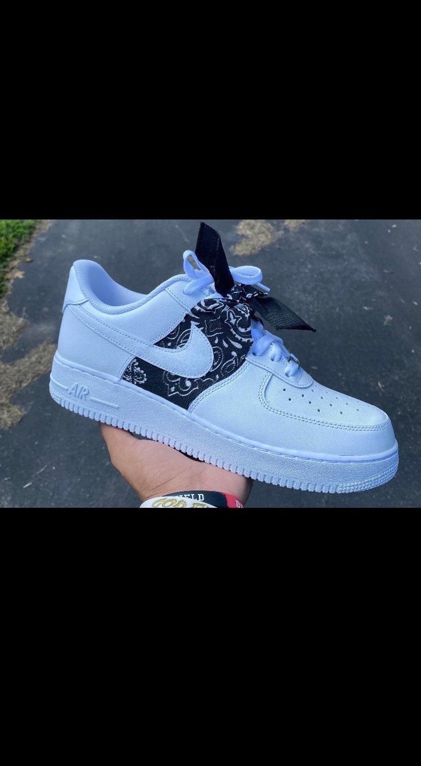 Nike Air Force 1 'Bandana' Custom Pre-Order – soletopia