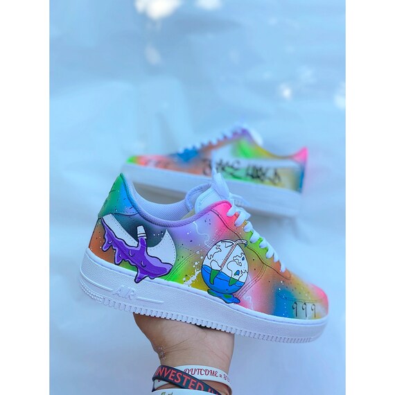 custom juice wrld air force 1