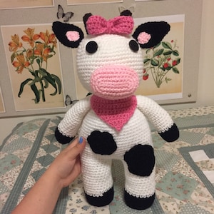 Crochet Cow Plush