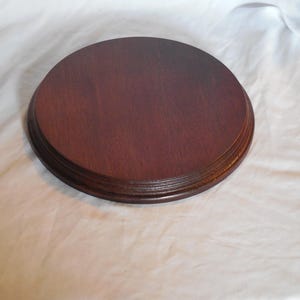 Vintage Chinese Wood Pot Vase Display Stand