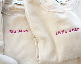 Customized Sweatshirts, Personalized Daily Casual Crewneck, Christmas & Holiday Gift, Oversized Sweatshirt, Embroidery Sweatshirt
