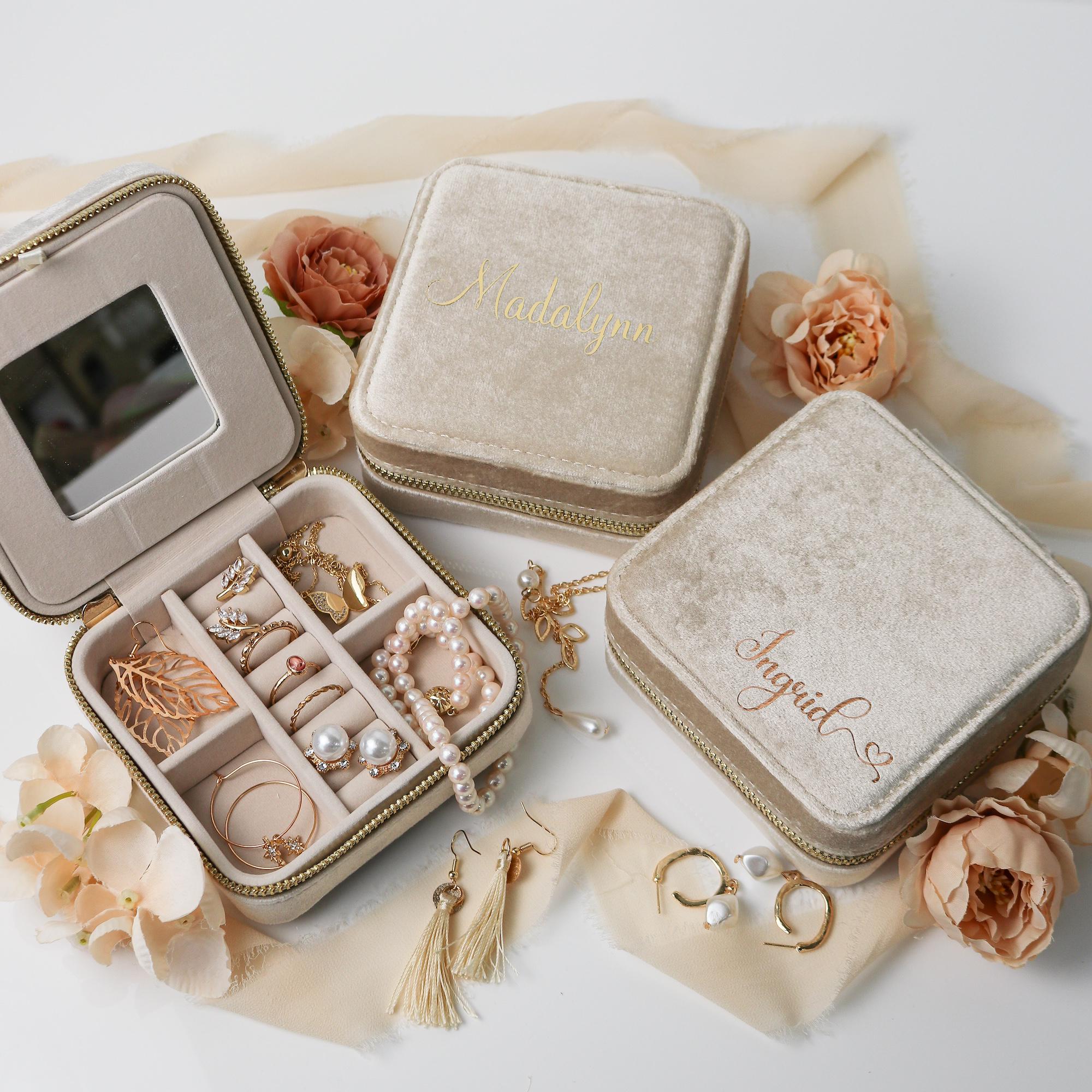 Personalized Jewelry Men's Jewelry Travel Case For Necklaces