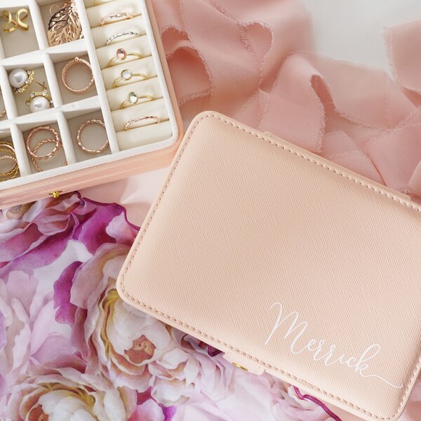 Leather Jewelry Box Etsy