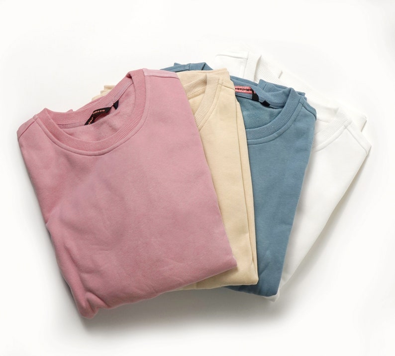 Custom Embroidered Sweatshirts Personalized Daily Sweatshirts Etsy