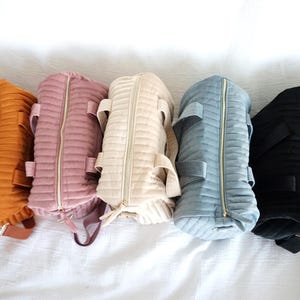 Personalisierte Samt Reisetasche mit kleinem Beutel, benutzerdefinierte Name Seesack, Handgemachte Tasche, kleine Sporttasche, Weekender Übernachtung für Frauen Mädchen