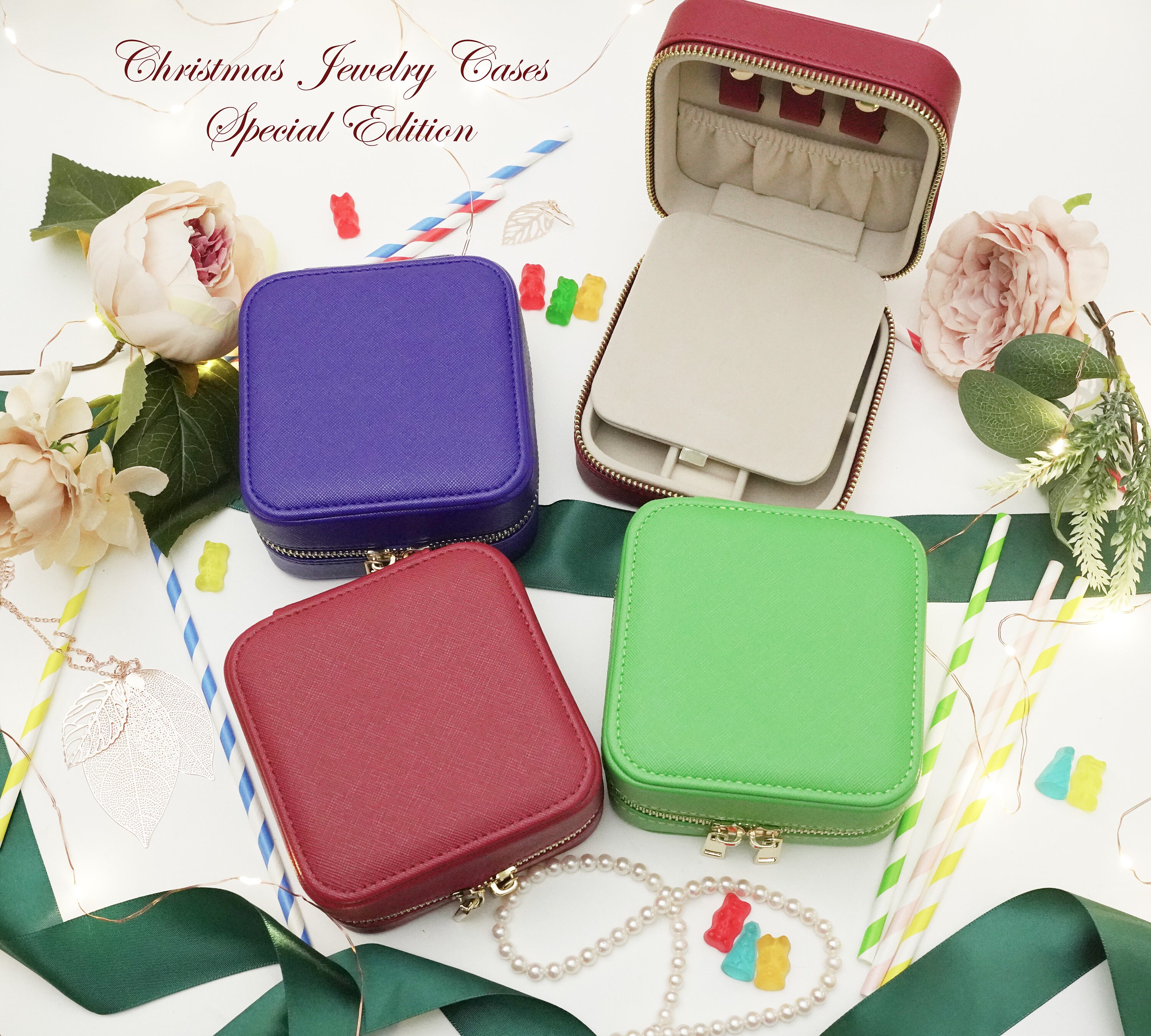 Travel Jewelry Case Personalized Bridesmaid Proposal Gift Etsy UK