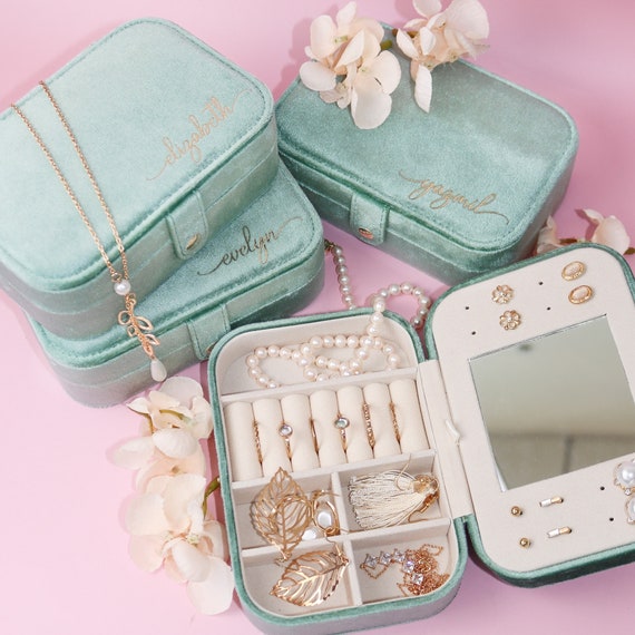 Dajasan Portagioie Donna, Porta Gioie, 3 Livelli Di Scatola Portagioie - Foto 7