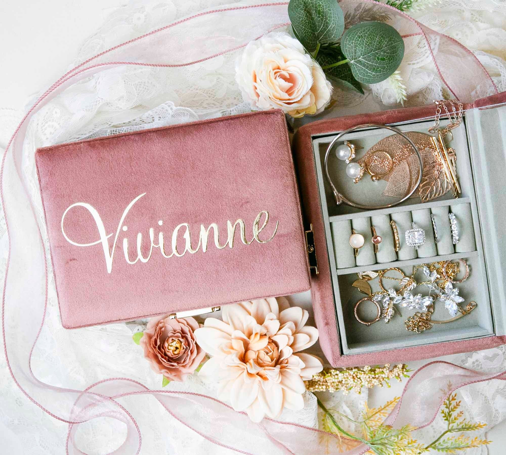 Suede Memory Box, Keepsake Box, Photo Album Clamshell Box, Custom Size Scrapbook  Box 