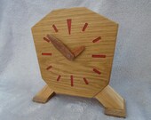 Deco style mantel clock