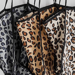 Lazy Leopard | 21 Wale Corduroy Fabric by the yard 3 colors Polyester Vintage Loepard Chair Upholstery Fabric Korean Fabric 145cm 57&quot; wide