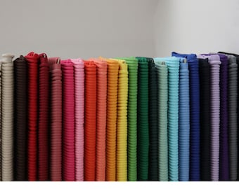 Paspol aus Baumwollpoly | 3 mm Baumwolle Paspelband 16 Meter 25 Farben Paspelband Zierleisten made in Korea Kissen Paspelband Zierleisten