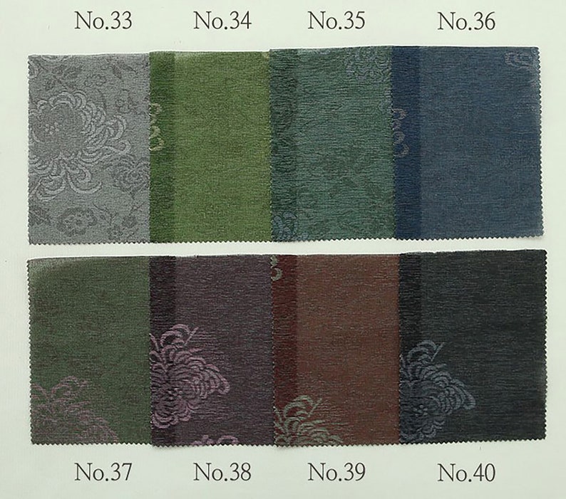 Gloria 44 Korean Silk  for Hanbok  40 colors Polyester 100 