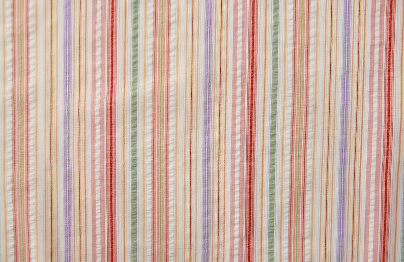 Basic Short - Rainbow Stripe Seersucker main image 1