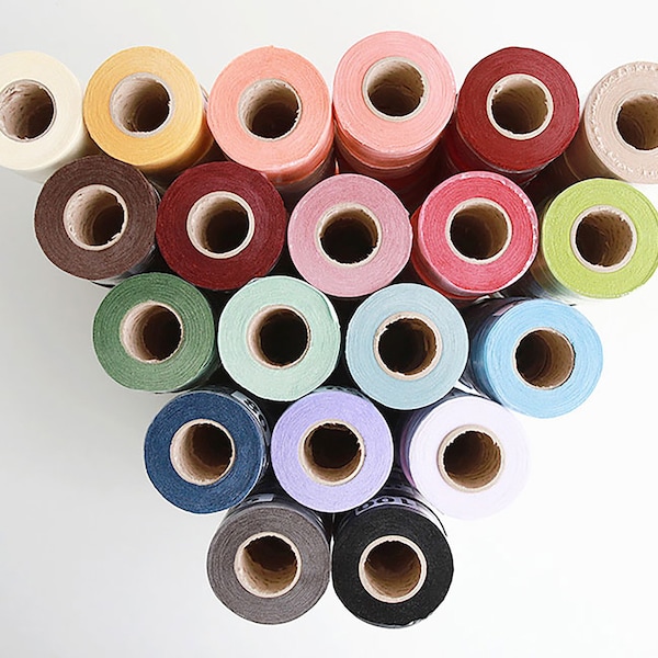 Bubble B Organic Cotton Bias Tape 1.6" 4cm wide Plain Weave Cotton 10 yard 100 colors made in Korea