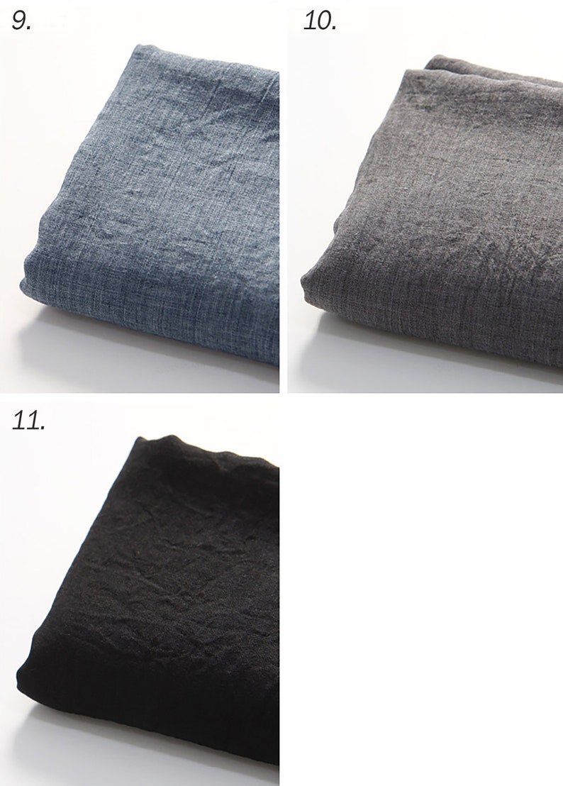 Natural | Washed Cotton Gauze by the yard 11 colors Super Soft Muslin Summer Scarf Fabric Wide Cotton Gauze made in Korea 140cm 55" wide image 4