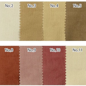 23 colors 14Wale Corduroy Fabric by the yard Soft Cotton Winter Corduroy Vintage Upholstery Fabric Couch Cover made in Korea 147cm 58"wide