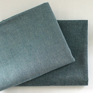 Popcorn Denim | Cotton Denim by the yard 2 colors made in Korea Premium Quality Soft Denim Shirts Dress Apparel Home Textiles 144cm 57&quot; wide