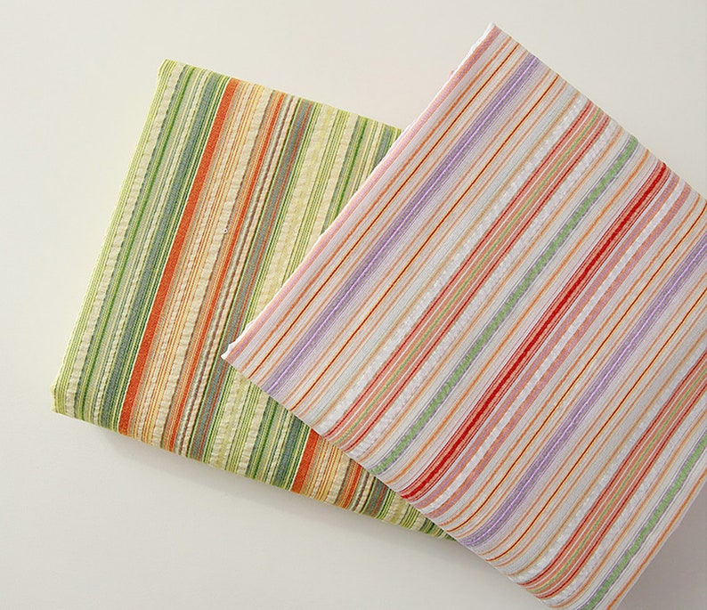 Basic Short - Rainbow Stripe Seersucker main image 0
