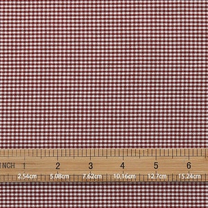 Carreaux vichy 2 mm Coton par cour 7 couleurs fabriquées en Corée Fils teints Coton Premium Robe douce Pyjama Tablier Nappes 110cm 44 de large image 4
