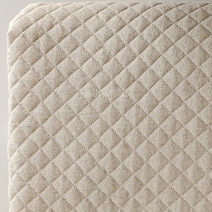 10 yards of Diamond Quilted Cotton Linen by the yard made in Korea Soft Quilted Cotton Linen Fabric 110cm 44&quot;wide  * 900cm