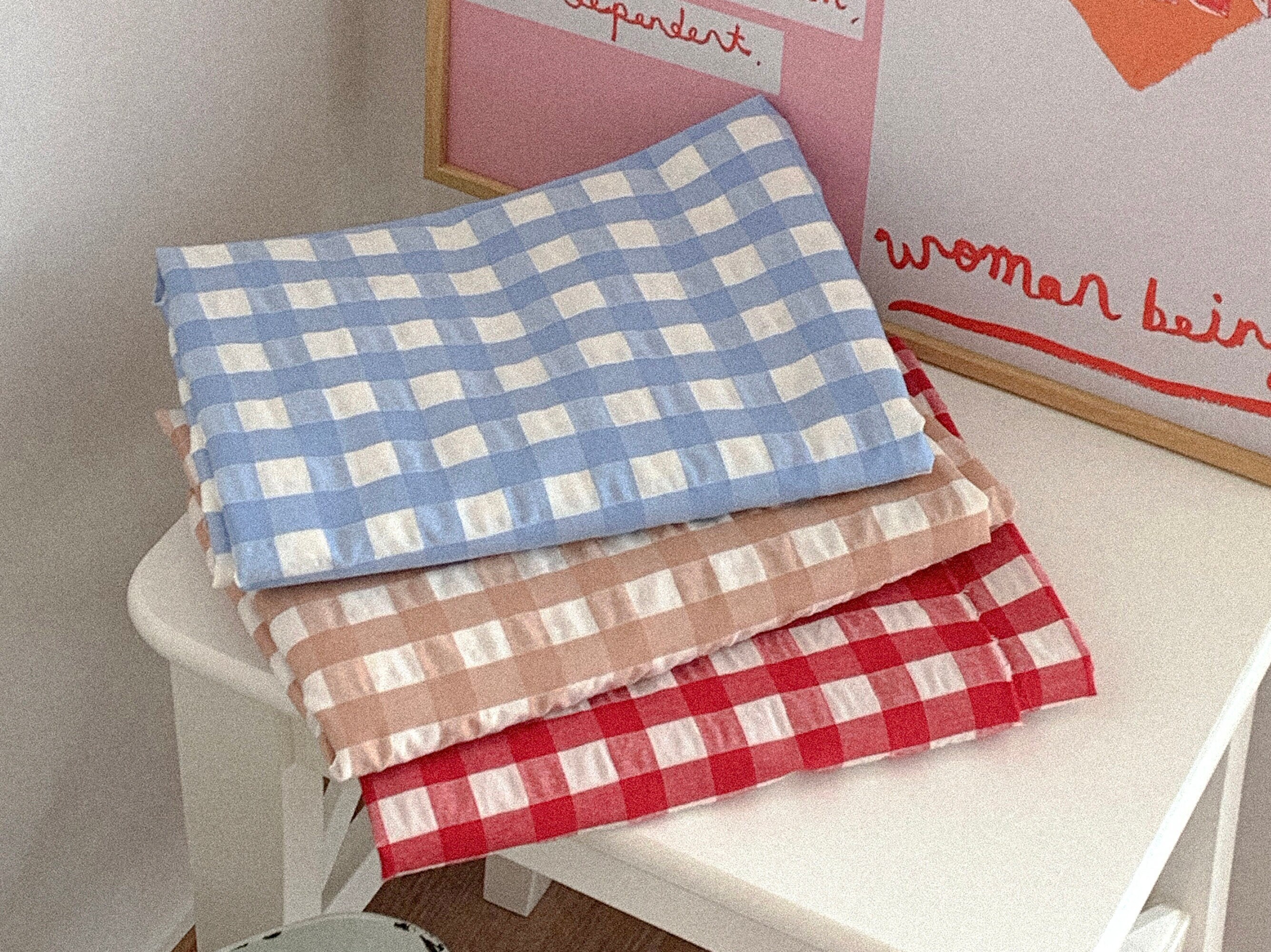 Gingham Seersucker - Etsy