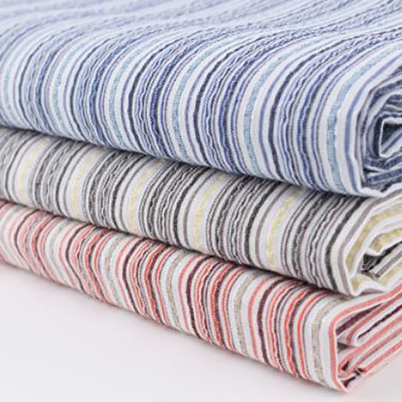 Seersucker - Linen Touch Fabric - Summer Fabric