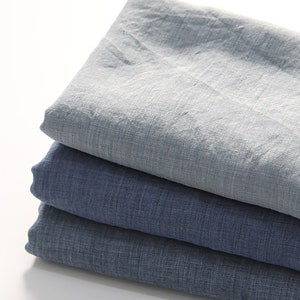 Natural | Washed Cotton Gauze by the yard 11 colors Super Soft Muslin Summer Scarf Fabric Wide Cotton Gauze made in Korea 140cm 55" wide image 7