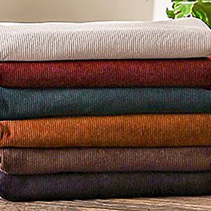 6 Farben 11 Wale Stretch Cord Stoff Schüttgut Polyester Polyerethan Winter Cord Polster Couch Bezug made in Korea 150 cm 59 &quot;breit