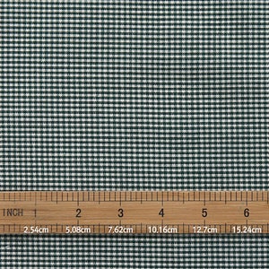 Carreaux vichy 2 mm Coton par cour 7 couleurs fabriquées en Corée Fils teints Coton Premium Robe douce Pyjama Tablier Nappes 110cm 44 de large image 7