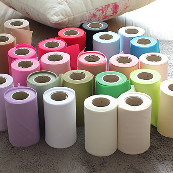 3.9" 10 cm de large Bias Tape Twill Cotton 10 yard 24 couleurs fabriqué en Corée