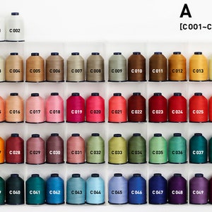 Core Sewing Thread A No. CO01-CO50 of 100 Colors 45'S/2 Coco Core ...