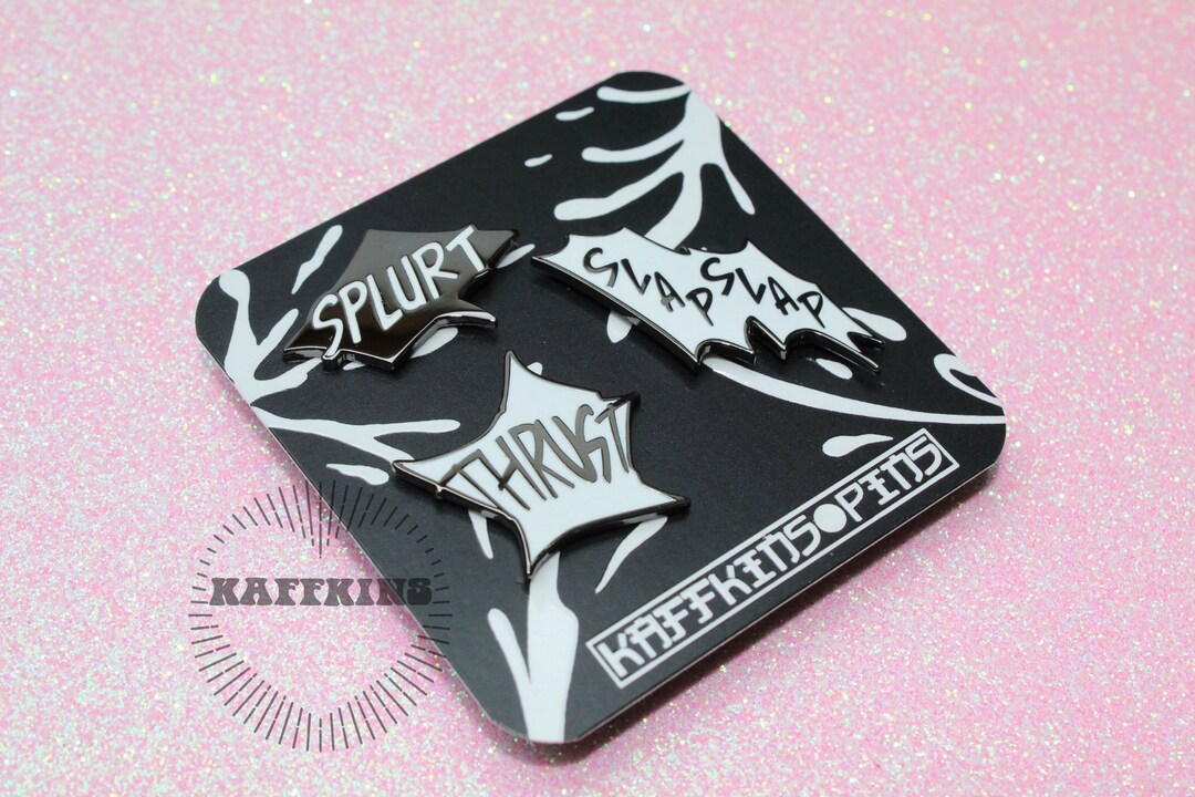 Original SFX Pins 2 Anime Manga Enamel Pin Cute Enamel Lapel Pin ...