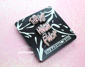 Pins esmaltados de manga y anime webtoon negro - Kaffkins