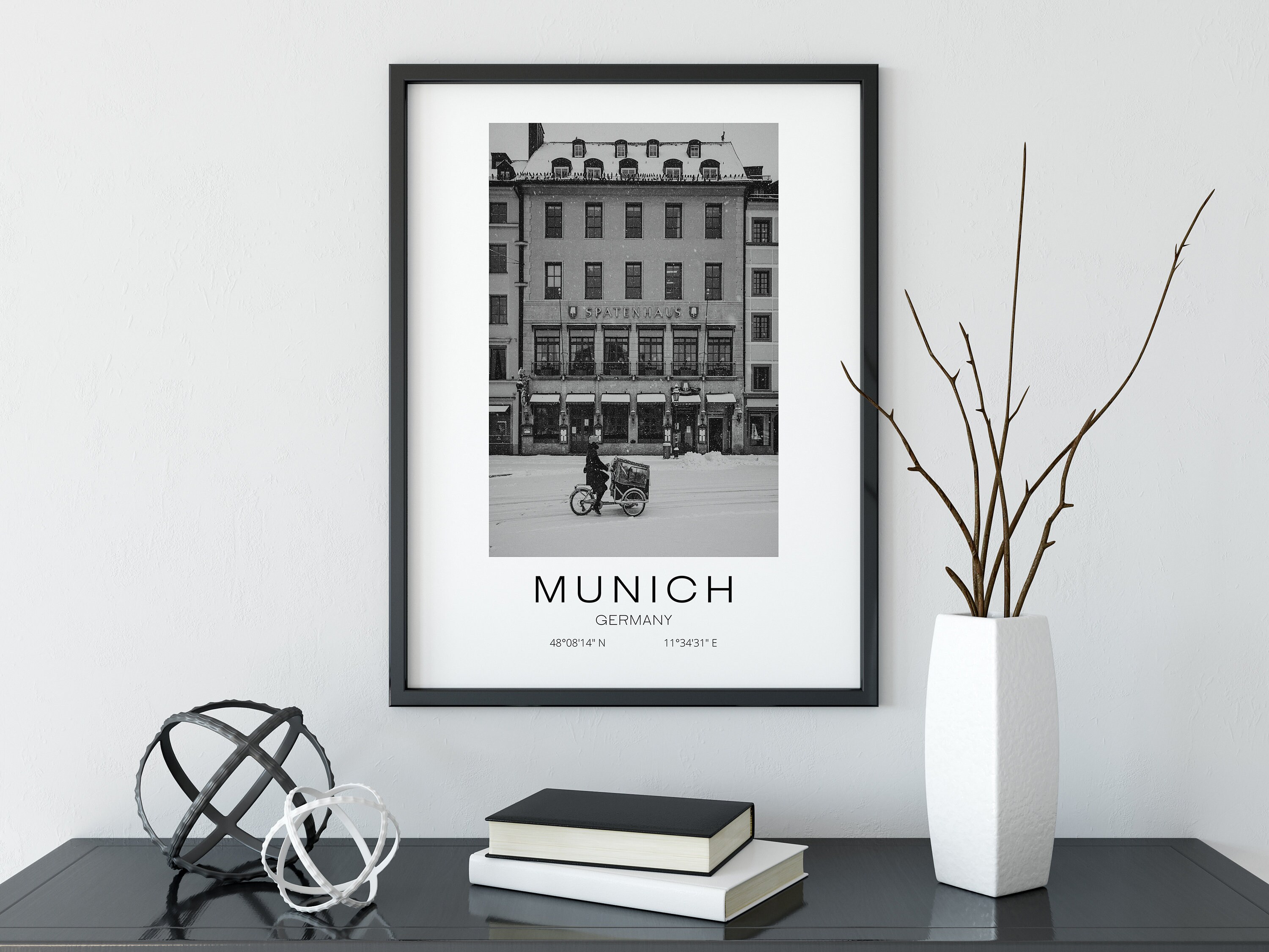 DIGITAL Munich Print Munich Poster Munich Wall Art Etsy España